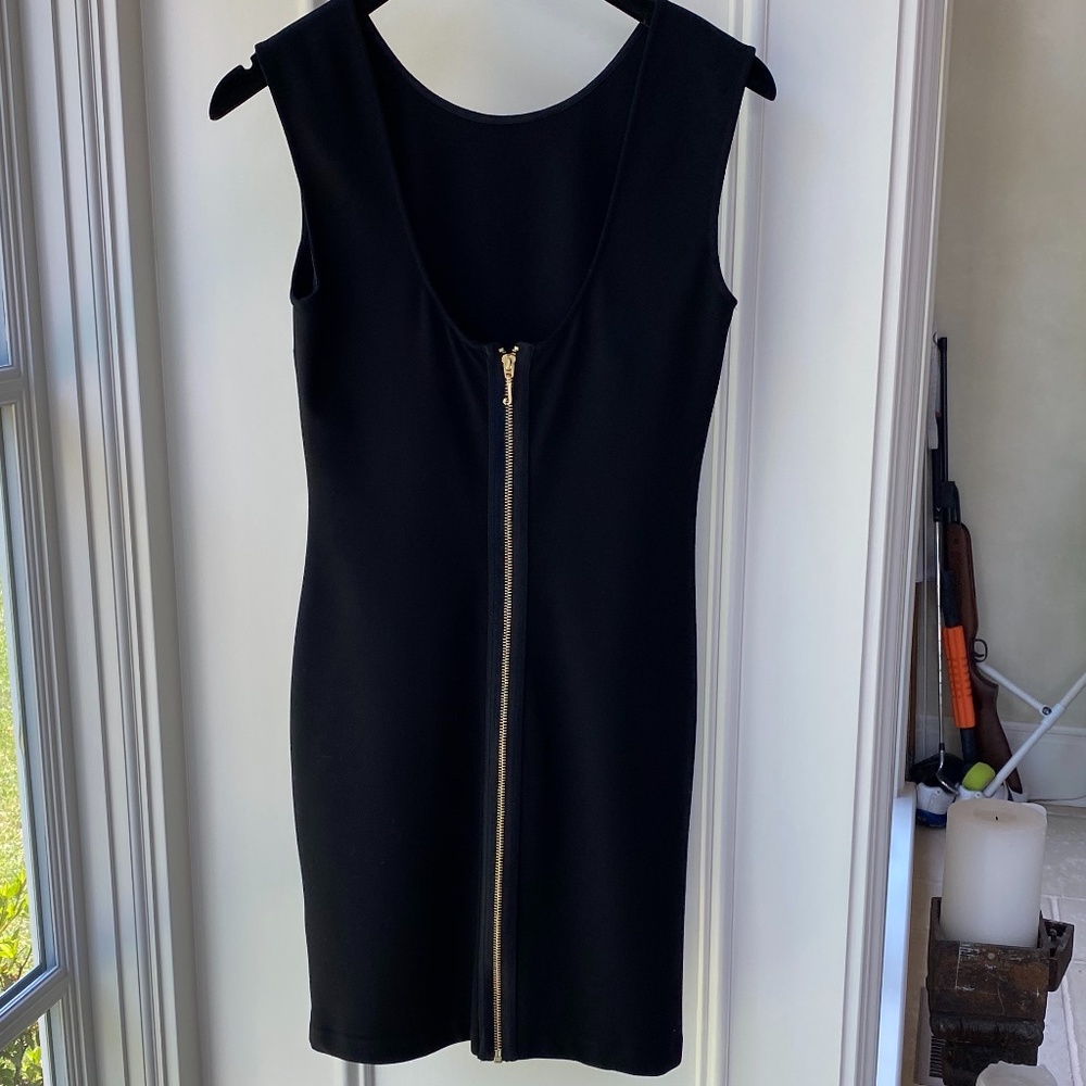 Juicy Couture Solid Ponte Little Black Dress - Picture 7 of 13